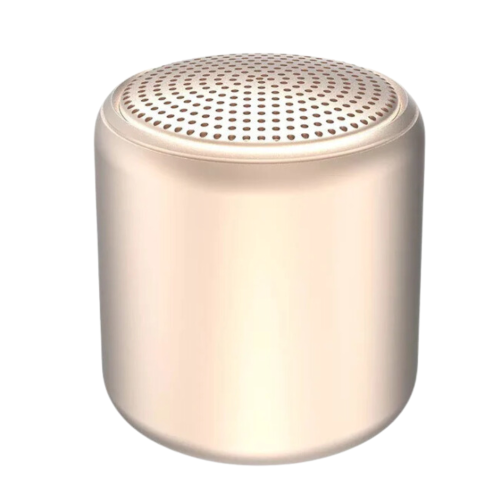 Deep Bass Mini Bluetooth Speaker -Gold - Ozerty