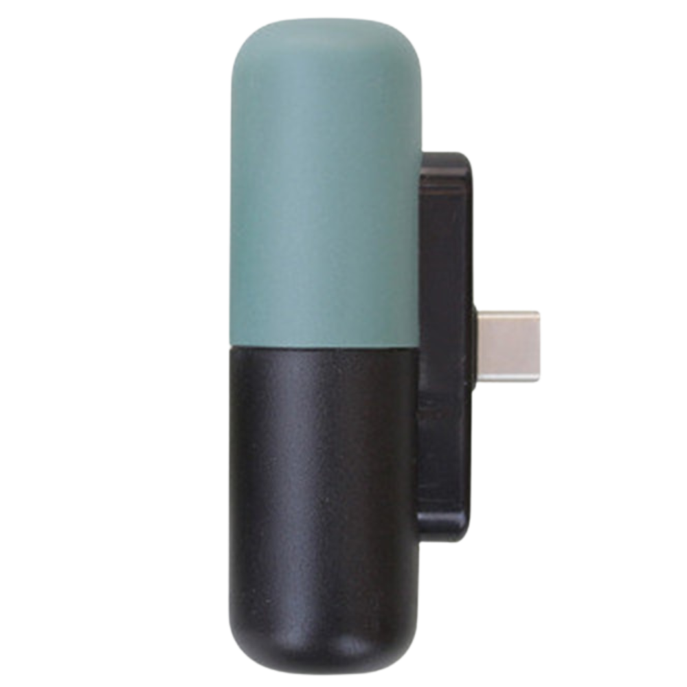 Capsule-Shaped Mini Portable Power Bank