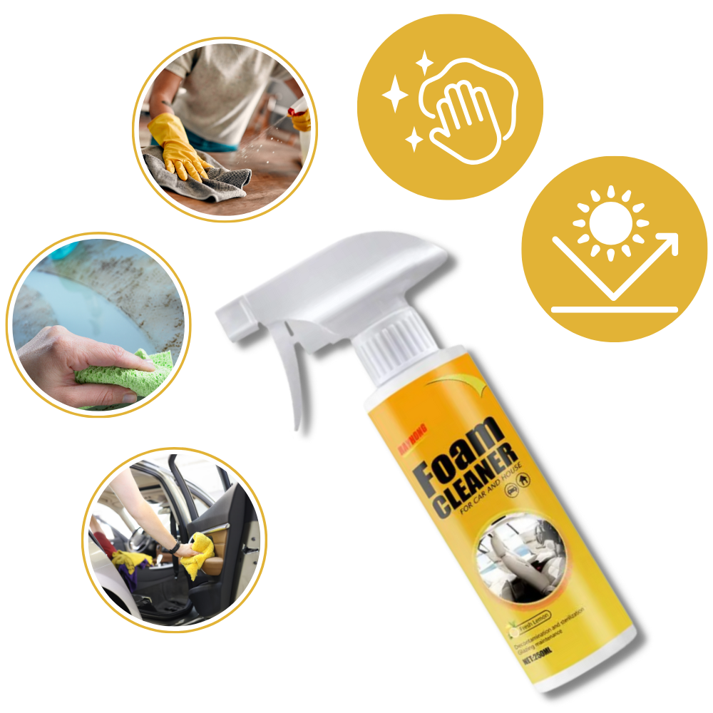 Car Deep Cleaning Foam Cleaner - Ozerty